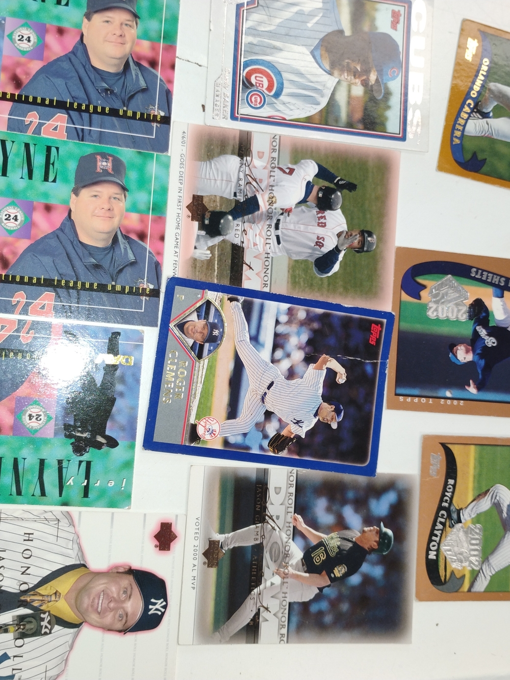 Mixed Baseball Card Lot with Multiple Teams — Colorful Collector Set